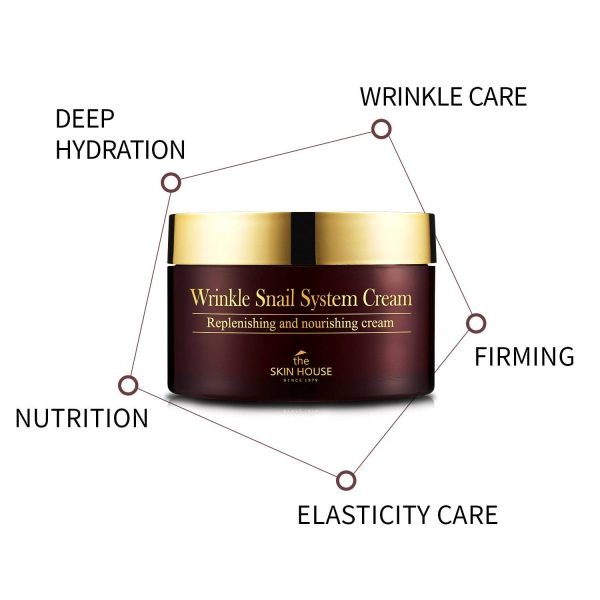 THE SKIN HOUSE Wrinkle Snail System Cream 100ml For Cheap