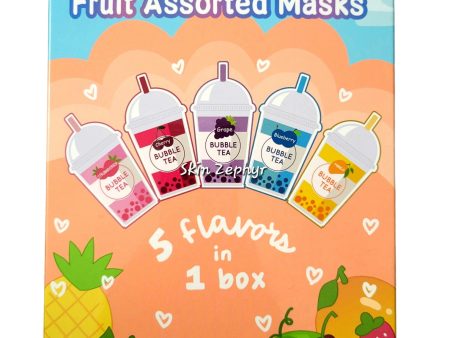 Annie s Way Bubble Tea Fruit Assorted Masks on Sale