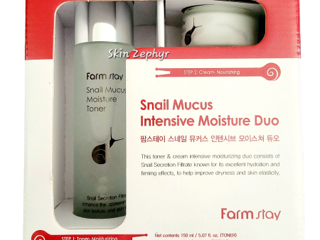 Farm Stay Snail Mucus Intensive Moisture Duo Supply