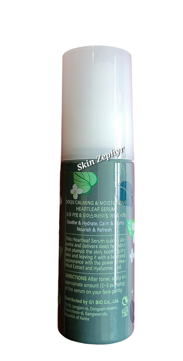 Soqu Calming and Moisturizing Heartleaf Serum Cheap