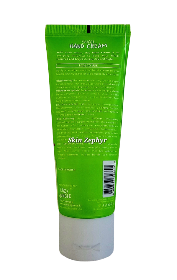 Lazy Jungle Snail Hand Cream For Discount