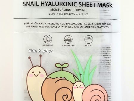 Bonnyhill Snail Hyaluronic Sheet Mask Supply