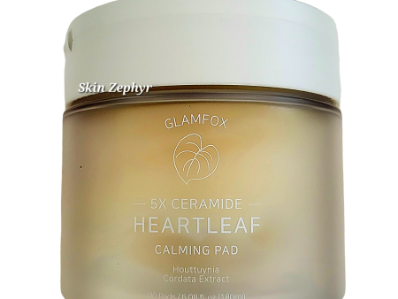 Glamfox 5x Ceramide Heartleaf Calming Pad For Cheap