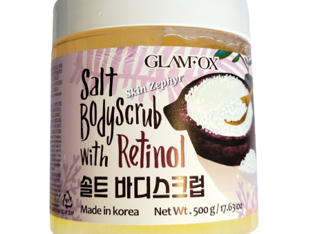 Glamfox Salt Body Scrub with Retinol Online Hot Sale