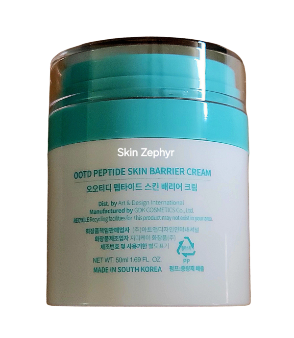 OOTD Peptide Skin Barrier Cream Online