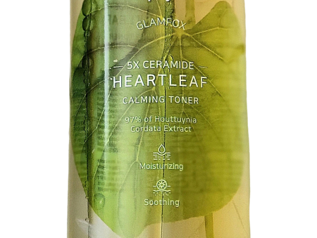 Glamfox 5x Ceramide Heartleaf Calming Toner Fashion