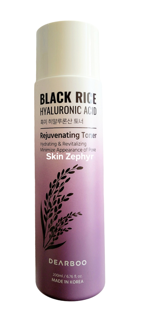 Dearboo Black Rice Hyaluronic Acid Rejuvenating Toner Online Sale