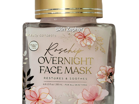 Beauty Concepts Rosehip Overnight Face Mask on Sale