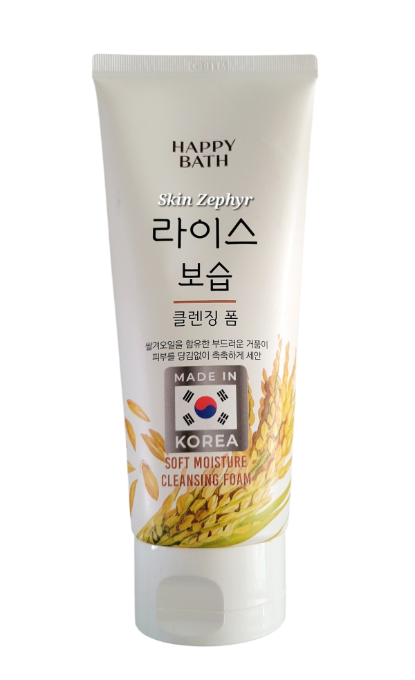 Happy Bath Rice Moisturizing Cleansing Foam For Discount