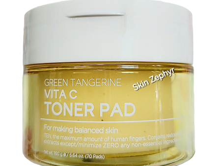 Tenzero Green Tangerine Vita C Toner Pad Cheap