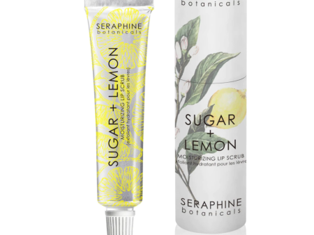 Seraphine Botanicals Sugar + Lemon Lip Scrub Fashion