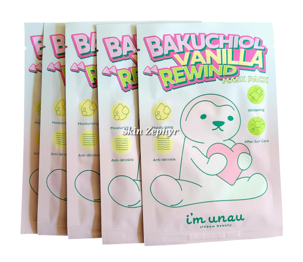 I m Unau I m Now Bakuchiol Vanilla Rewind Mask Pack Sale