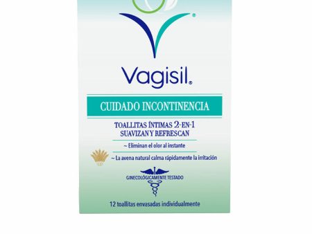 Assorbenti da incontinenza Vagisil 12 Unità Sale