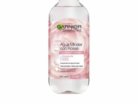 Acqua Micellare Struccante Garnier Skinactive Agua Rosas Acqua di rose 400 ml For Discount