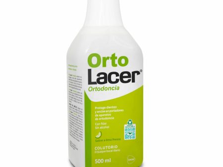 Colluttorio Lacer Ortolacer Cure ortodontiche Lime 500 ml Sale