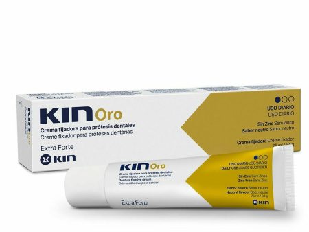 Crema per Fissaggio Dentiera Kin Oro (75 ml) Supply