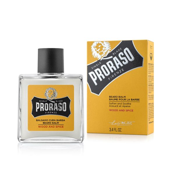 Balsamo per la Barba Yellow Proraso Wood And Spice 100 ml Online Sale