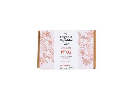 Saponetta The Organic Republic Jabón Rosa Mosqueta 100 g Fashion