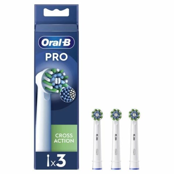 Testina di Ricambio Oral-B Pro Cross action 3 Pezzi Discount