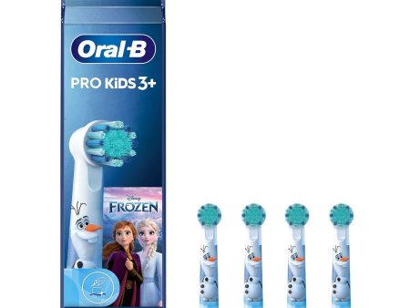 Testina di Ricambio Oral-B EB10 4 FFS FROZEN II Azzurro Bianco 4 Unità For Discount