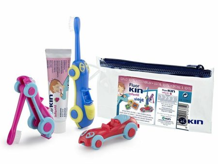 Set per l Igiene Personale per Bambini Kin Fluorkin Macchina (3 Pezzi) Online now