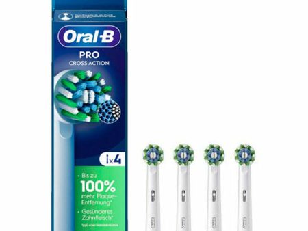 Testina di Ricambio Oral-B Pro Cross Action 4 Unità Online now