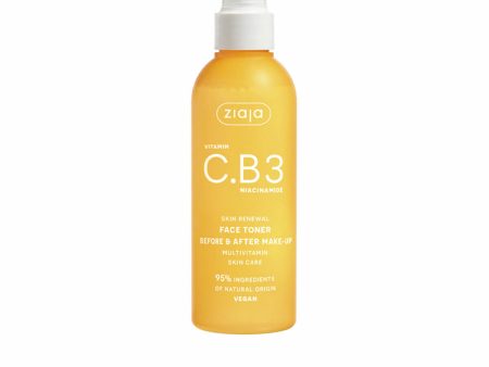 Tonico Viso Ziaja Vitamin C.B3 Niacinamide Spray 190 ml Online Sale