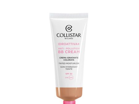 Crema Idratante con Colore Collistar Iddroattiva+ Nº 3 dark Spf 30 50 ml Anti Inquinamento Sale