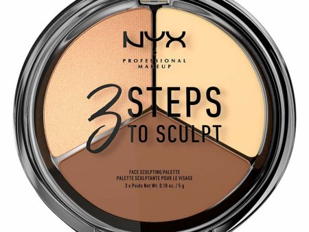 Astuccio da Trucco NYX Steps To Sculpt 5 g Discount