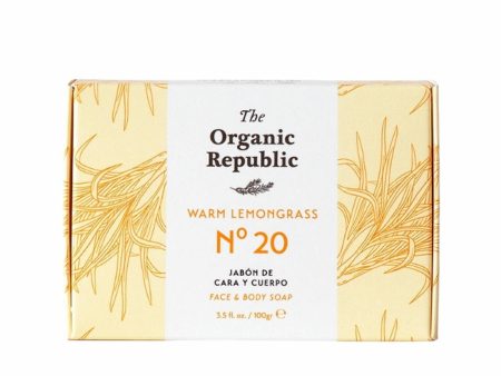 Saponetta The Organic Republic Nº 20 Warm Lemongrass 100 g Sale