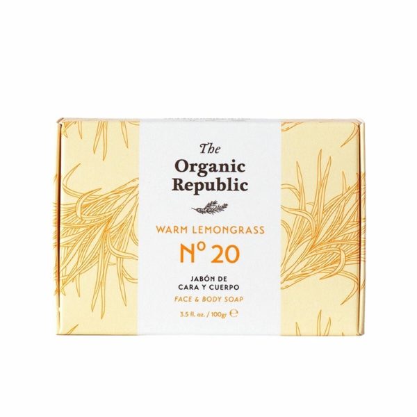 Saponetta The Organic Republic Nº 20 Warm Lemongrass 100 g Sale