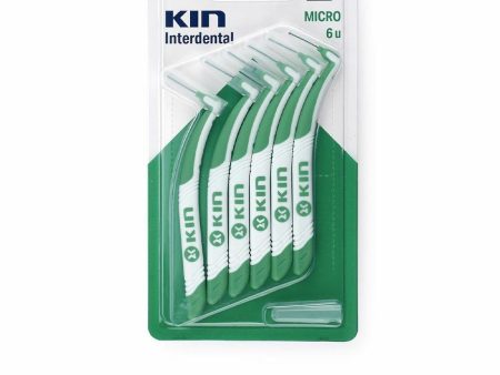 Spazzolino Interdentale Kin Kin Interdental 0,9 mm (6 Pezzi) For Cheap