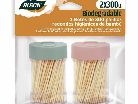 Stuzzicadenti Algon Set 600 Pezzi (36 Unità) Discount