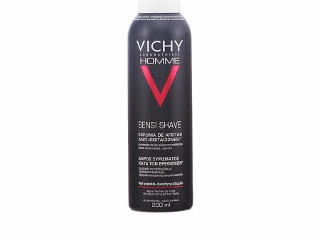 Schiuma da Barba Vichy Homme Shaving Foam (200 ml) For Discount