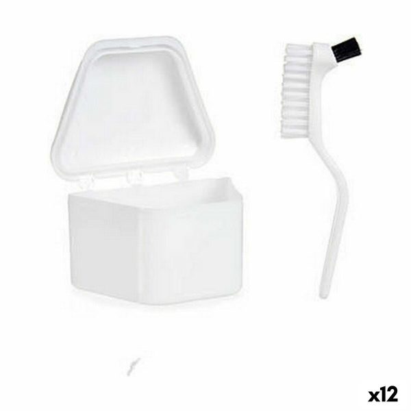 Set per Dentiere Bianco polipropilene (12 Unità) For Sale