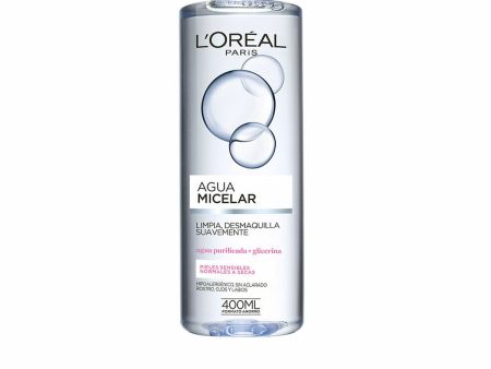 Acqua Micellare Struccante L Oreal Make Up Agua Micelar Suave Pelle sensibile 400 ml Online now