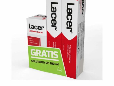 Dentifricio Azione Completa Lacer 2 x 125 ml 3 Pezzi Hot on Sale