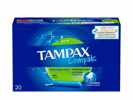 Assorbenti Interni Super Tampax Compak 20 Unità Cheap