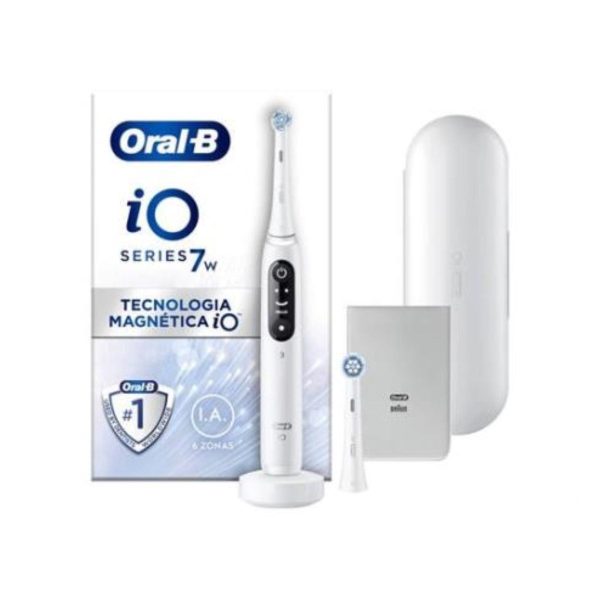 Spazzolino da Denti Elettrico Oral-B IO 7W Bianco For Sale