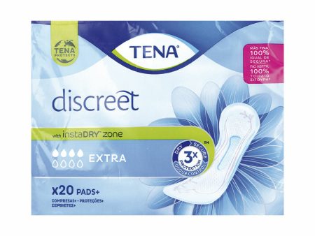 Assorbenti Normali senza Ali Tena Discreet Extra 20 Unità Online now