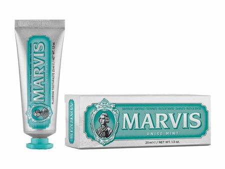 Dentifricio con Fluoro Marvis Menta Anice (25 ml) Online now